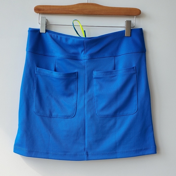 Adidas Neon Blue & yellow Tennis Skirt with shorts - Picture 8 of 8